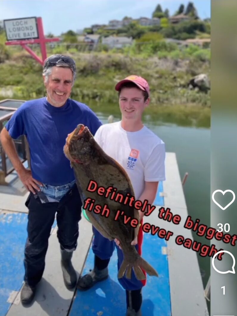 Big Halibut whilst in USA